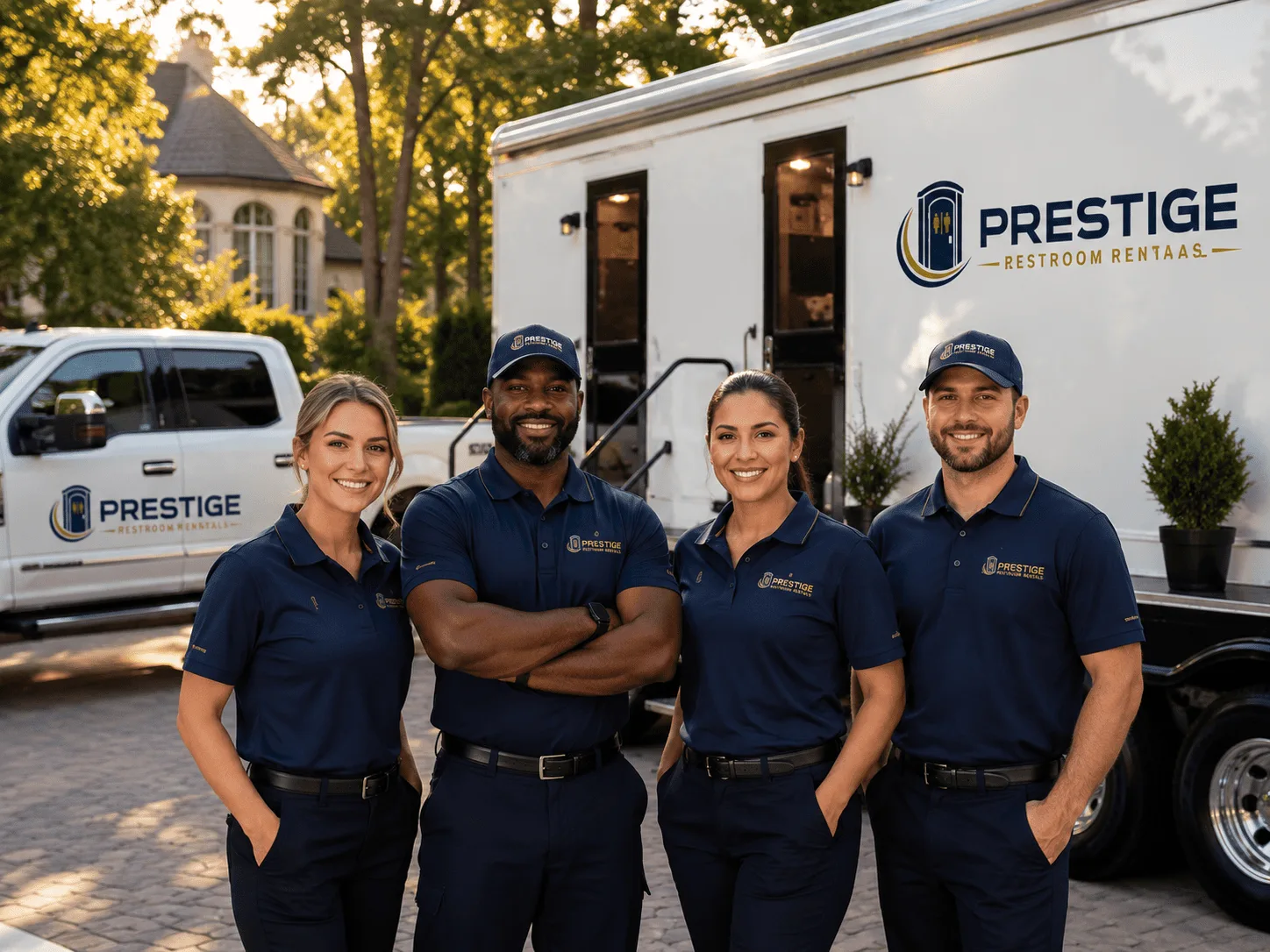 Trusted Luxury Portable Restrooms company in Akron, OH